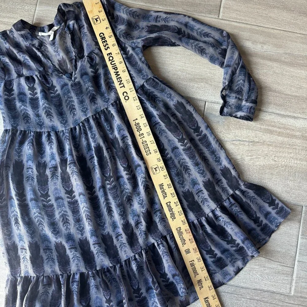 BCBG Generation Patterned Tunic Flowy Dress - Size XS - Picture 4 of 7